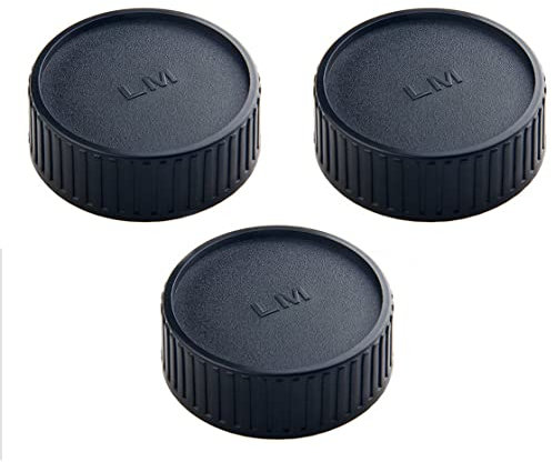 3 Kappen, Rückdeckel kompatibel mit Leica M kompatibel mit Leitz