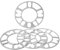 4ST Radabstandshalter Unterlegscheiben Platte Legierung Aluminium, 4 Löcher 5 Löcher 6 Löcher Universal Distanzscheiben Befestigungsscheiben, Verbreiterte Spurverbreiterung 5/8/10mm Dicke (8 MM)