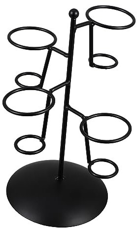 BESTonZON 1 Pc Puesto De Helados Soporte De Cono De Arte De Hierro Expositor De Piruletas Estante De Cono De Metal De Titular Porta Cucuruchos Para Crema Porta Helados Manual Planchar Chip