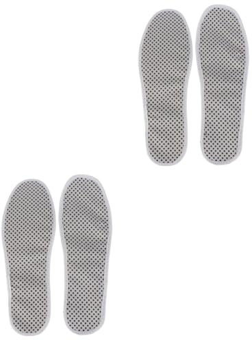 FRCOLOR 2pcs Thermal Foot Pad Magnetic Insoles Self Heating Foot Cushion Tourmaline Insoles