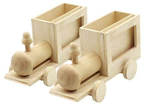 STOBOK 2stücke Unvollendeter Holz Stiftebehälter Für Junge Mädchen Graffiti Bastelset Für Kreative Aufbewahrung Für Bastelprojekte Und Kreative Dekoration