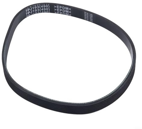 Lawnmower Drive Belt Mower Rubber Transmission Belt Lawnmower Replacement Belt, 6PJ490 7PJ490 Drive Belt For Qualcast Sovereign Mowers(Metric)