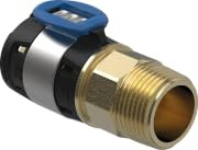 RACCORD FLOWFIT AVEC FILETAGE MALE CUZN21SI3P D=20MM R=3/4