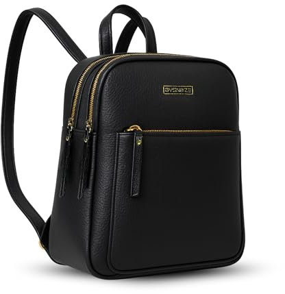 GYSNOIZE Zaino Donna di Vera Pelle - Zainetto Donna Elegante Zaino Pelle Donna Porta PC Ufficio - Zaino Donna Firmato di Lusso con un Design Raffinato per uno Stile Unico.