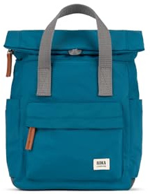 ROKA London Canfield B Small Sustainable Nylon Backpack (Sapphire)