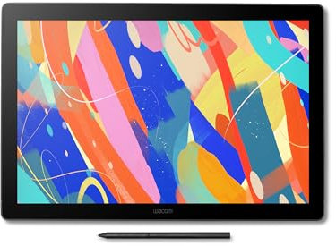 Wacom Cintiq 16 (Edición 2025) – Pantalla Creativa con lápiz 2.5K compacta con Wacom Pro Pen 3, Vidrio antirreflejo, Soporte Plegable y USB-C