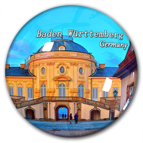 Deutschland Baden Württemberg Kühlschrankmagnet Kühlschrankaufkleber Deko Magnet Reise Souvenir Glas