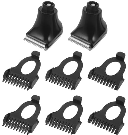 2 Satz Ersatzteile für Rasierer Führungskammaufsätze 3mm 5mm 7mm | Edelstahl, Tragbar und Leicht, Universelles Design, für Barttrimmer und Haarschneidemaschinen Unterwegs
