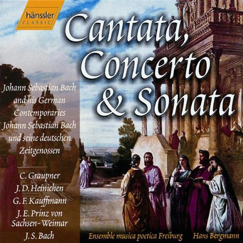 Cantata Cto & STA: Bach & His German Contemps