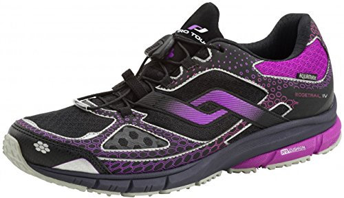 Pro Touch Damen Ridgetrail AQX IV Traillaufschuhe, Schwarz (Schwarz/Violett/Pink 900), 36 EU