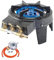 NJ GB-17 Gas Stove - Cast Iron Triple Ring Burner Outdoor Commercial High Power Boiling Ring Camping Cooker LPG 9.0kW (Butane 29mbar Screw-on)