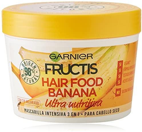 FRUCTIS HAIR FOOD banana mask ultra nutritiva 390 ml