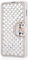 HongHushop Rhinestone Bling Diamond PU Leather Case for Samsung Galaxy S9 Card Slots Magnetic Flip Stand Wallet Glitter Cover Case for Samsung Galaxy S9 - White