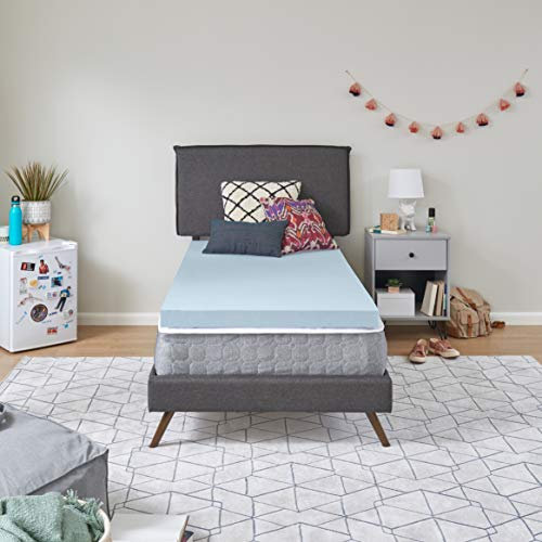 Sealy TrueForm Matratzenauflage aus Memory-Schaum, 7,6 cm, Doppelbett, XL, Blau