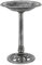 VIVOHOME Vogelbad aus Polyresin, leicht, antik, für den Außenbereich, Garten, Grün, 71 cm hoch