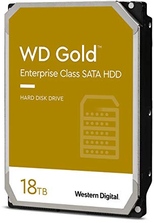 Western Digital Oro, SATA 6G, Intellipower, 3,5 Pulgadas - 18 TB