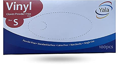 Yala YG15 Disposable Gloves, Small Clear