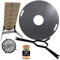 Komplettset Feuerplatte 80cm + Halter Einsatz Flammlachsbrett Ankerkraut #572