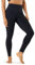 LAPASA Damen Sport Leggings Lange Yogahose hoher Bund Yoga Pants Push Up High Waist L01A Schwarz M