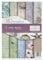 ITD Collection - Reispapier Kreativset A4 Decoupage Rice Paper Sheet 29,7 x 21 cm Serviettentechnik Mehrfarben (Evening Meadow, RP014)