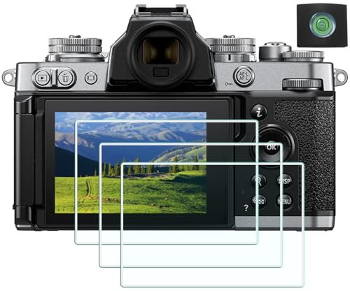HUIPUXIANG Displayschutz Displayschutzfolie für Nikon Z30 Z fc Zfc Kamera, 0,3 mm High Definition 9H Härte Optisches LCD Premium Glas Schutzhülle [3 Stück]