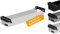 boho office® Kabelkanal Schreibtisch Kabelmanagement Kabelbox - beidseitig klappbare Kabelwanne inkl. Zubehör - Cable Organizer Desk Kabelmanagement durch Kabelschacht - Weiß 57 cm