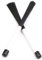 Ntcpefy 2 Stück Cajon Brush Teleskop Drum Sticks Percussion für Jazz Stick Drum Musical