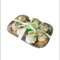 LUSCIOUX Pasta di Mandorla in vassoio da 150 g (Al Pistacchio)