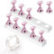 Makartt Acrylic Nail Stand Display, Magnetic Nail Practice Holder for Painting Nails Press on Nails, Nail Painting Stand with 1M Double-sided Tape