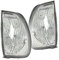 DEPO Set Blinkleuchte Frontblinker Blinker Set Satz Vorne Links/Rechts Kompatibel mit Toyota Land Cruiser 100 J1 02-07 212-15D3L-Ue