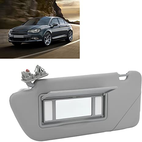 Parasol para Coche 8163EG ABS Interior Parasol Exposición Solar Resistente Al Desgaste Reemplazo para Peugeot 2008 3008 301 308 308S 408 508