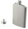 Titanium Hip Flask Titanium Wine Flask Camping Hiking Climbing Pocket Alcohol Whiskey Flask Flagon Wine Cup Mug Pot(260ml)