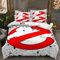 FERVEX Gh-ostbu.sters Modern Bettwäsche Set, Weiche Bettbezug mit 2 Kissenbezug, Bettwäsche-Set für Einzelbett Doppelbett Kingsize-Multicolor 2||135 x 200 cm (53 x 78 inches)