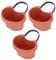 SUNGOOYUE Adjustable Strap Flower Pot Plastic Drain Pipe Container Succulent Seedling Balcony Garden Color