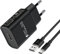 XIAOMI USB C Ladegerät mit Ladekabel 2M, 18W Quick Charge 3.0 Schnellladegerät für Redmi Note Mi 14 13 12 11 Pro Ultra Lite 5G, Samsung Galaxy S20, S21,S22,A54, A51,S10,S8, Fast Charger USB C Netzteil