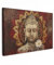 MuchoWow© Bild auf Leinwand Groß 120x80 cm XXL Schlafzimmer Bilder Badezimmer Wand Deko Wohnzimmer Modern Wanddeko Bilderwand Geschenk Buddha - Zen - Blume - Mandala - Gold - Spirituell