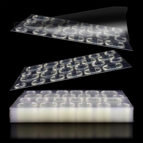 Colla Per Unghie Finte, 30 Fogli 720pcs Unghie Finte Adesive, Adesivi Trasparenti Per Colla Per Unghie Finte Per Salone Di Bellezza, Nail Art Da Donna Fai Da Te, Nail Art Nail Glue