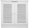 Heizkörperverkleidung, Holzverkleidung für Heizkörper in Lamellenoptik, Moderne und elegante Heizkörperverkleidung für den Wohnbereich, für Wohnzimmer/Schlafzimmer/Küche(70 * 70 * 20cm/28 * 28 * 8in)