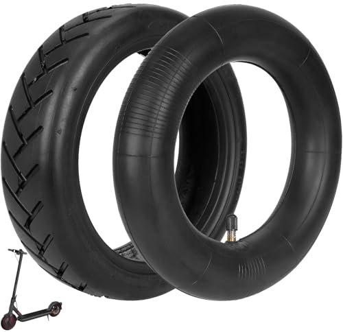 VOLOHAS Neumático sin cámara de 250 x 54 pulgadas, neumático sin cámara con tubo de doble grosor para Xiaomi 4Pro/4Lite, accesorios para scooter eléctrico, a prueba de explosiones, neumáticos de