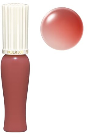 PAUL & JOE Glossy Rouge (06 Mousse au chocolat) | Juicy Lips With Shiny Gloss - Contains Smoothing Oil & Sheer Formula | 2.5g 0.08oz | 10g 0.35oz