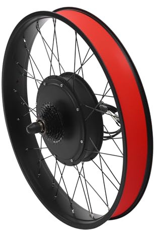 MccoMMon Kit de conversion de roue arrière 48 V 1000 W pour vélo électrique 26, kit de moteur sans balais pour vélo électrique, écran LCD, contrôleur intégré