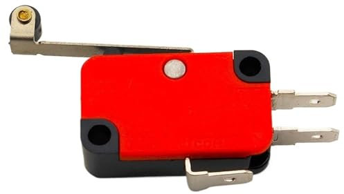 Lot de 10 micro-interrupteurs de fin de course à bras de levier à charnière longue, action rapide