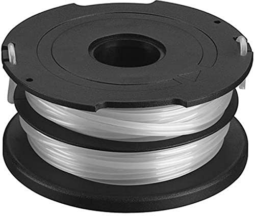 BLACK+DECKER Trimmerfaden Ersatzspule Dual Line AFS 0,065 Zoll (DF-065-BKP)
