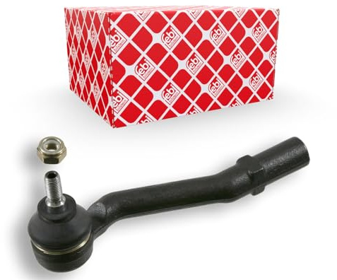 febi bilstein 21491 Spurstangenendstück mit Sicherungsmutter, 1 Stück | Kompatibel mit: CITROËN C2, C2 ENTERPRISE, C3 I, C3 Pluriel, PEUGEOT 1007