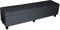 Mendler Bank Sitzbank mit Aufbewahrung Kriens XXL, Leder + Kunstleder, 180x45x45cm - grau