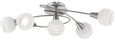 GLOBO Decken Leuchte Licht 5-flammig Beleuchtung Lampe IP20 54341-5O