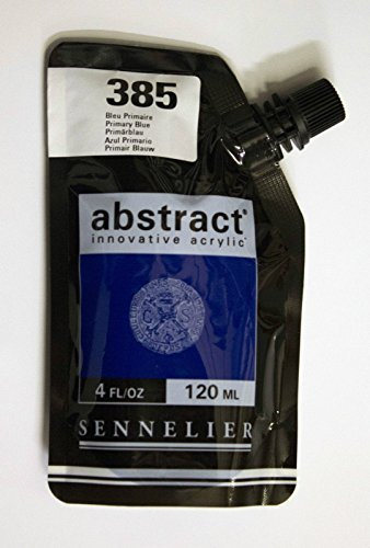 Sennelier Abstract Innovative Acrylic Artist Paint Pouch 120ml (385 Primary Blue)