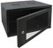 6u 19 600mm Deep Black Wall Mounted Data Cabinet Patch Panel PDU Comms Network