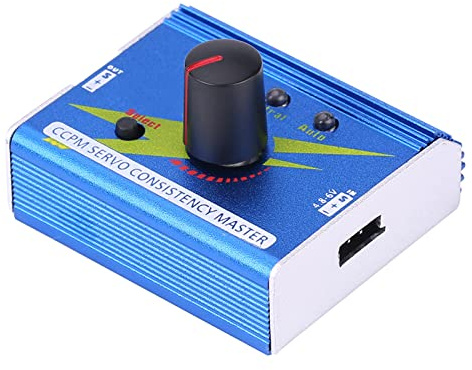 Servo Tester, Motor Speed Controller Checker, Digital Servo Tester & ESC Calibration Tool for RC Airplane Helicopter Car