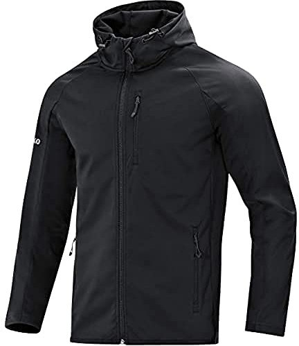 JAKO Herren Softshelljacke Light, Schwarz, 3XL